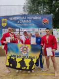 Скарбничка Донеччини поповнилася медалями чемпіонату України з пляжного самбо