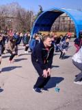 Легкоатлетичний пробіг вулицями Слов’янська і фітнес-тренування на лісовій галявині