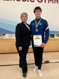 Спортсмен Донеччини здобув три нагороди чемпіонату України зі спортивної аеробіки