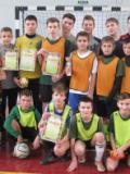 У Харцизьку пройшли змагання з міні-футболу серед навчальних закладів