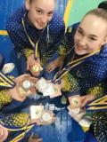 Донецька збірна здобула в Києві 35 медалей чемпіонату України зі спортивної аеробіки