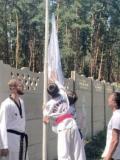 Олімпійський прапор піднято на Донеччині з нагоди XV Європейського юнацького олімпійського фестивалю