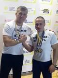 Олександр Баландін і Олександр Ольховий здобули нагороди всеукраїнських змагань з армспорту