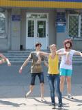 У Красноармійську провели спортивний флешмоб, присвячений миру в Україні