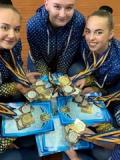 84 медалі двох чемпіонатів України зі спортивної аеробіки поповнили скарбничку Донеччини