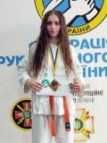 Олександра Голікова – призерка чемпіонату України з рукопашного бою в Києві