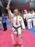 Представниця Донеччини Валерія Пеняшкіна – призерка чемпіонату Європи з традиційного карате