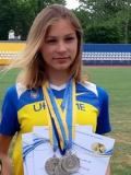 Віце-чемпіонкою України з легкоатлетичного чотириборства стала Марія Бандюкова