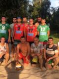 До Дня Незалежності України команди Донеччини та Полтавщини зіграли в пляжний волейбол