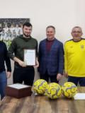 Футболісти команди «Слов’янськ-АТО» отримали нагороди