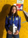 Скелелазка Донеччини Анастасія Кобець здобула «срібло» на молодіжному Кубку Європи