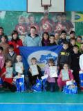 У Добропіллі відбулися естафетні змагання серед дітей соціально-незахищених категорій