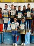 Команда Донецької області зі спортивної аеробіки стала другою на юнацькому чемпіонаті України