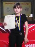 Юна ушуїстка з Бахмута стала срібним призером чемпіонату України