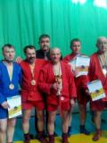 Ветерани Донеччини з боротьби самбо здобули 5 медалей на всеукраїнському турнірі