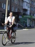 День Державного Прапора у Вугледарі відзначили на велосипедах