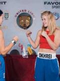 Анна Охрей допомогла «Українським Левицям» перемогти в Одесі збірну Румунії з боксу