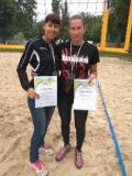 На старті чемпіонату України з пляжного волейболу Олена Шипілова і Ірина Федорова здобули «срібло»