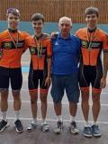 Юні велосипедисти Донеччини чудово дебютували на львівському треку, ставши віцечемпіонами України