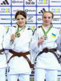 Дзюдоїстка Донеччини Вікторія Сотник – бронзова призерка кадетського Кубку Європи в Ризі
