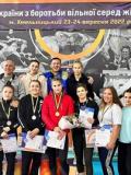 Збірна Донеччини – найкраща команда чемпіонату України з боротьби вільної серед жінок U23