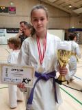 На змаганнях з карате в Данії Крістіна Шевченко виборола «золото»
