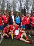 У Красноармійську визначилися переможці обласних змагань з міні-футболу серед команд чоловіків сільських районів