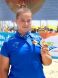 Єлизавета Моренко здобула перемогу на чемпіонаті Європи з пляжної боротьби