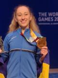 Пауерліфтерка Донеччини Анастасія Дерев’янко здобула для України першу медаль Всесвітніх ігор у США