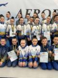 Збірна Донеччини зі спортивної аеробіки відзначилася низкою нагород чемпіонату України