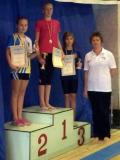 Олександра Левицька – бронзова призерка змагань зі стрибків у воду в Миколаєві