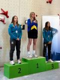 Скелелазка Донеччини Ксенія Горєлова – переможниця молодіжного Кубку Європи-2023 у швидкості