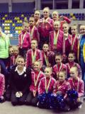 Спортсмени Донеччини стали призерами чемпіонату України з черліденгу серед дорослих та юніорів