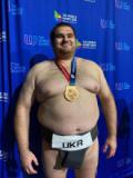 Олександр Вересюк – бронзовий призер XI Всесвітніх ігор з сумо