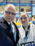 Юна дзюдоїстка з Донеччини Софія Незнаєва – срібна призерка «Randori Winter Cup»