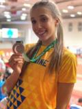 Кристина Юрчук – срібна призерка юніорського чемпіонату Асоціації Балканських легкоатлетичних федерацій