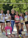 У Красноармійську проведені дитячі змагання з пляжного волейболу, присвячені Дню міста та Дню Шахтаря