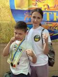 Низку нагород всеукраїнських змагань здобули кікбоксери Донеччини у Харкові