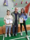 Три нагороди на чемпіонаті України зі скелелазіння в Нікополі вибороли дівчата з Донеччини