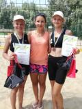 Дівчата з Донеччини здобули «бронзу» на змаганнях з пляжного волейболу в Чернігові
