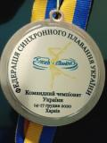 Спортсменки Донеччини з синхронного плавання гідно виступили на командному чемпіонаті України