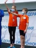 На чемпіонаті України з синхронного плавання мікст-дует із Донеччини здобув два «срібла»