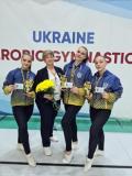 Медальний виступ команди Донецької області на чемпіонаті України зі спортивної аеробіки в столиці