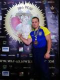 Олександр Баландін – бронзовий призер чемпіонату світу з армрестлінгу