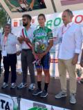 Велосипедистка Донеччини Валерія Кононенко стала третьою в пролозі гонки «Giro Della Toscana»