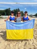 Волейболістки Донеччини фінішували в топ-четвірці чемпіонату Польщі з пляжного волейболу