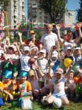 У Горлівці для дошкільнят провели спортивне свято «Веселі старти»