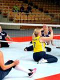 Лариса Крюкова у складі збірної України стала чемпіонкою Європи з волейболу сидячи